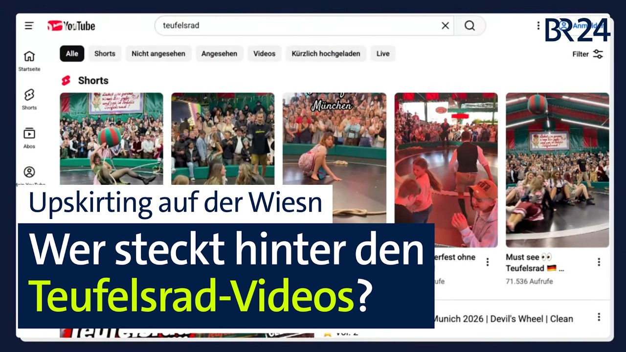 Voyeuristische Teufelsrad-Videos vom Oktoberfest: Wer steckt dahinter? | Abendschau | BR24