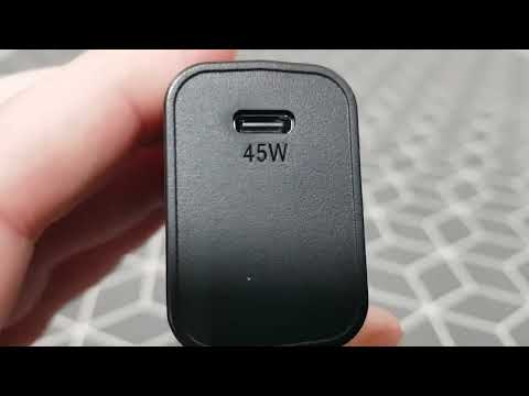 OtterBox EU Cargador de Pared USB C PD GaN 45W, Potente, compacto y muy robusto