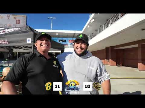 2024 CIF-SS/Ford Boys Water Polo Championships