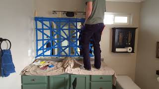 How to Remove a Mirror Glued to the Wall Safely | Easy DIY Bathroom Mirror Removal