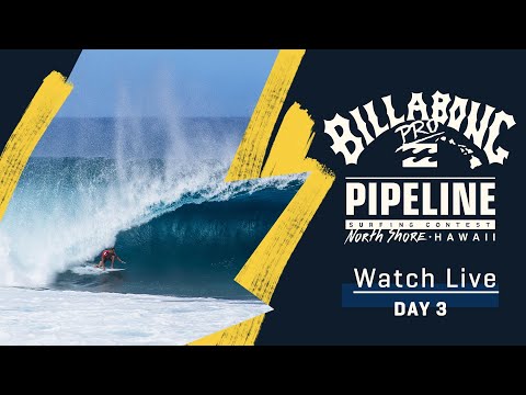 WATCH LIVE Billabong Pro Pipeline - Day 3