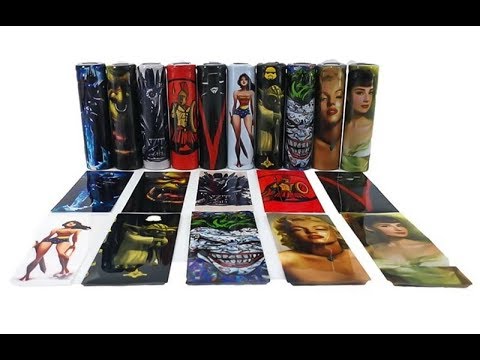 Защитная пленка. Стикеры на аккумуляторы 18650