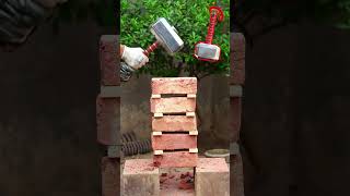 Download lagu How many bricks can Thor's hammer break? mp3 Download lagu How many bricks can Thor's hammer break? mp3