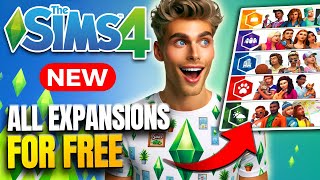 How to Get ALL SIMS 4 EXPANSION PACKS & DLC for FREE! (PC/Mac) EA & STEAM