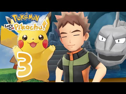 BROCK CAPOPALESTRA E IL SUO ONIX - Pokémon: Let's Go, Pikachu! ITA - Episodio 3