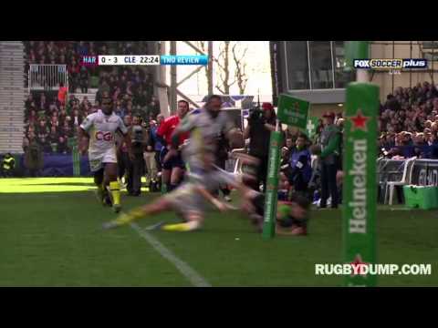 Danny Care sensational inside flick for Matt Hopper try