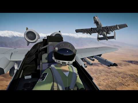 Flying The A-10 Warthog in VR Feels Illegal