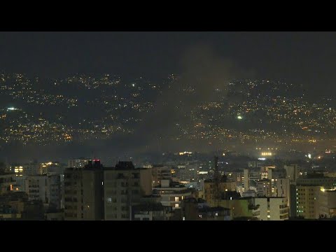 Moment Israeli strike hits Beirut's southern suburbs | AFP