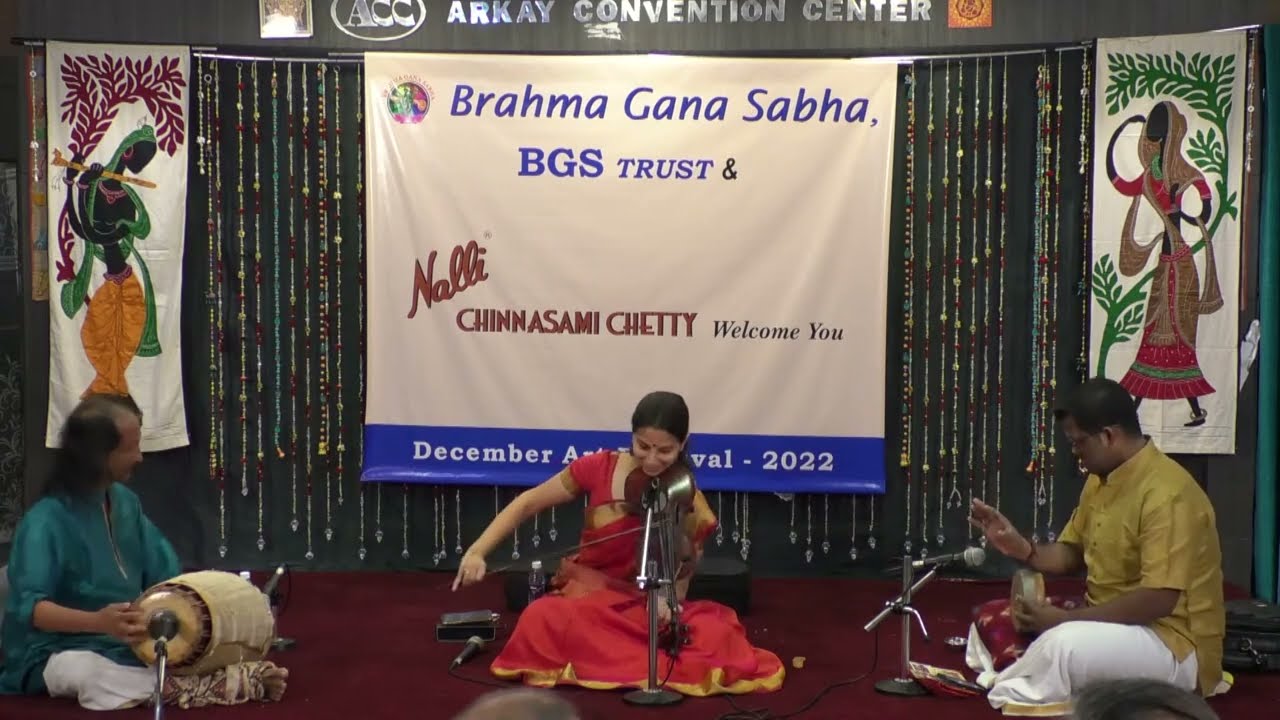BRAHMA GANA SABHA & BGS TRUST - Shreya Devnath Violin