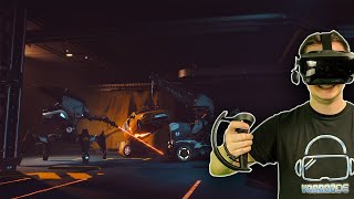 Intense VR shooter with top graphics - Silicon Rising [VR Gameplay]