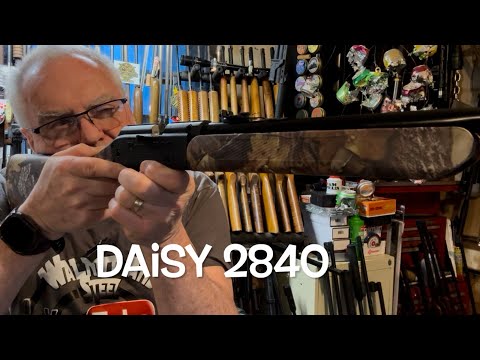 Daisy 2840 single stroke pneumatic BB/pellet rifle first thoughts & plinking!