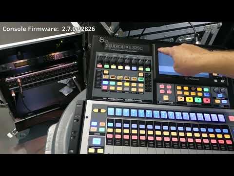 Configuring a Presonus StudioLive 32SC console with an NSB 32.16 digital  stage box.