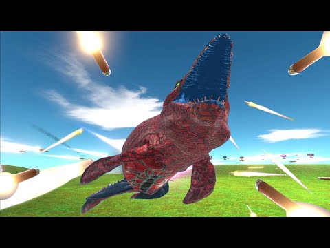 MISSILE BOMBING - Animal Revolt Battle Simulator(ARBS)