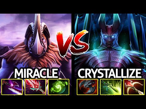 MIRACLE Magnus Refresher VS CRYSTALLIZE Terrorblade Hard Carry Dota 2
