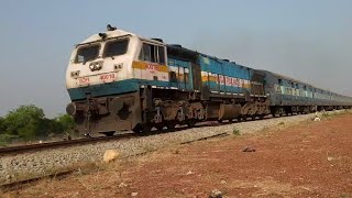 preview picture of video 'Smoking and Honking EMD | 12726 Siddhaganga Intercity Express | 200 Subscribers Special'