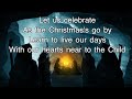 Not That Far from Bethlehem ~ Point of Grace ~ lyric video