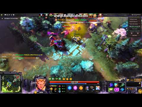 Russian pro Dota...Fast push tactic) burning ass part 1
