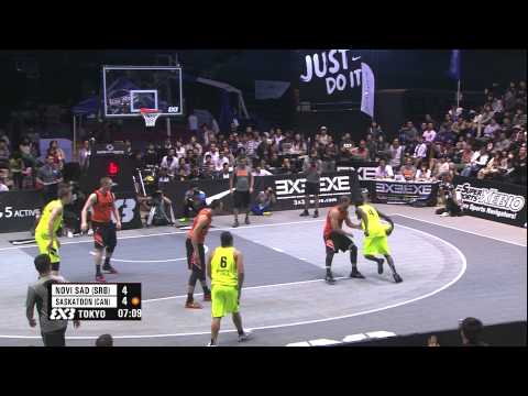 Novi Sad (SRB) vs Saskatoon (CAN) - Final - Full Game - 2014 FIBA 3x3 World Tour Final