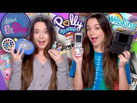 We Found Our Childhood in Storage - 2000's Nostalgia - Merrell Twins