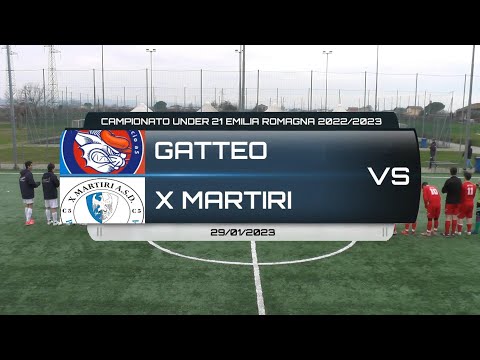 GATTEO VS X MARTIRI - CAMPIONATO UNDER 21 2022/2023 - 29/01/2023
