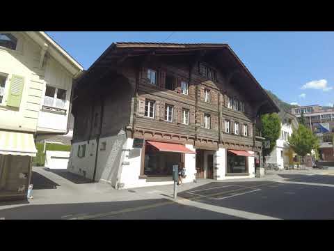 Mit dem Zug von Innertkirchen nach Meiringen