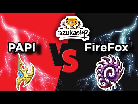 StarCraft 2 - PvZ - PAPI vs FireFoX  - BO3 | zukaCup#2