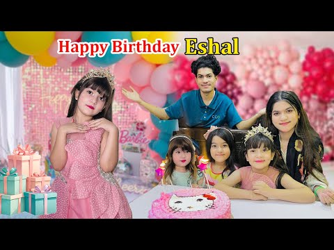 Happy birthday  Eshal  | happy birthday to you  with Nani and Moon Shifa   🎂  |  MoonVines