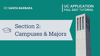 Section 2: Campuses & Majors