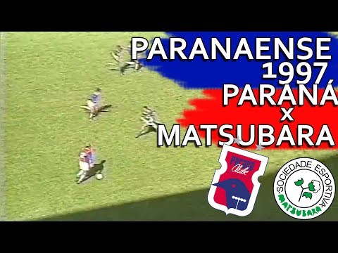 Gols Paraná Clube 1 x 1 Matsubara - Paranaense 1997 (09/03/1997)