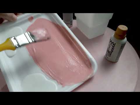 How to make rose paint at home (burnt pink, nude pink, pastel pink) #walldecoration #diy #boho