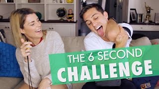 6 SECOND CHALLENGE w/ CODY JOHNS // Grace Helbig