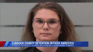 Lubbock County jailer arrested