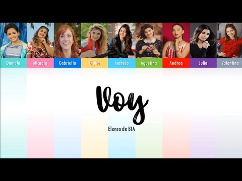 Voy - Elenco de BIA (From "Grita) | Music Lyrics | Letra