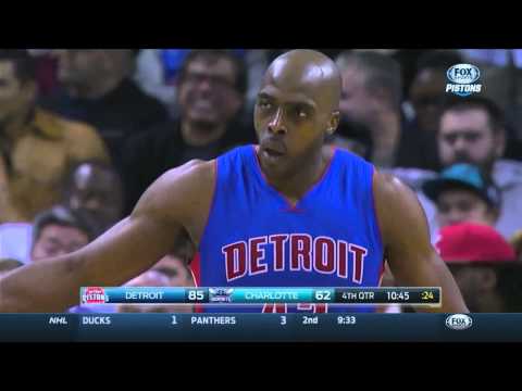 Anthony Tolliver Nice Pass to Andre Drummond