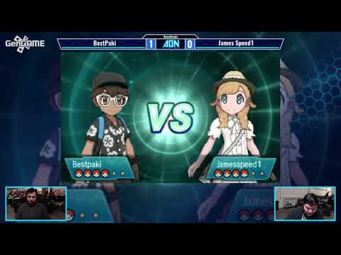 AON Pokemon VGC 12 2017 BestPaki Vs James Speed 1 Semifinals