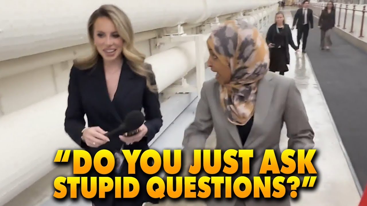 Ilhan Omar FUMES as reporter questions her about Minnesota's fraud scandal