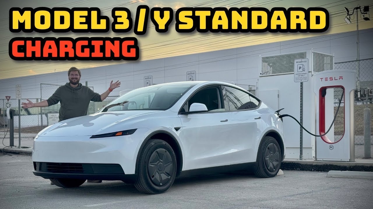 Tesla Model 3/Y Standard (69.5kWh) Charging Analysis!