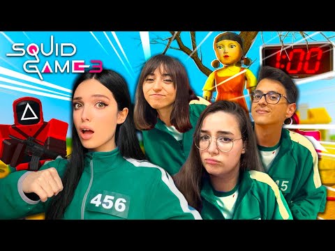 PLAY SQUID GAME with ROBY, JENNY and LORENZIST on ROBLOX!