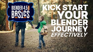 The best course to start learning 3D | BLENDER BASICS 4.5