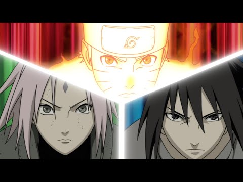 Il ritorno di Sasuke e squadra 7 durante la Quarta Guerra Ninja ITA #animemoments #narutoitalia