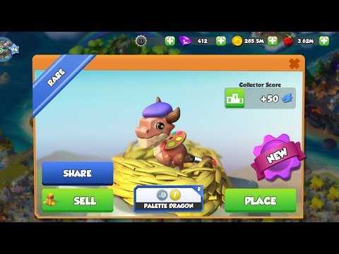 Hatching PALETTE Dragon 🐉 || Dragon Mania Legends