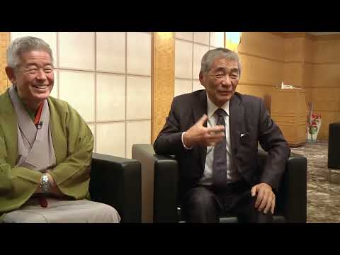 Entrevista con Inakaan/Sr. Ogata y Asahi Shuzo/Presidente Sakurai