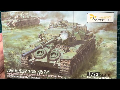 Vespid Models 1/72 Centurion Tank reviewed!