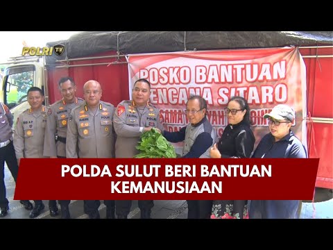 PRESISI UPDATE : POLDA SULUT BERI BANTUAN KEMANUSIAAN 24/01/26 (20.00)