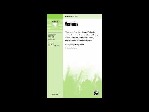 Memories (TTBB), arr. Andy Beck – Score & Sound