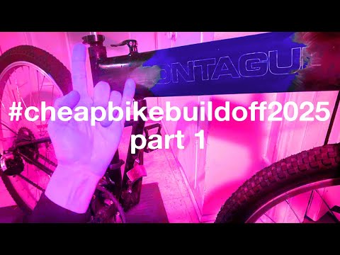 Folding Paratrooper Bike! Cheap Bike Build-Off Part 1