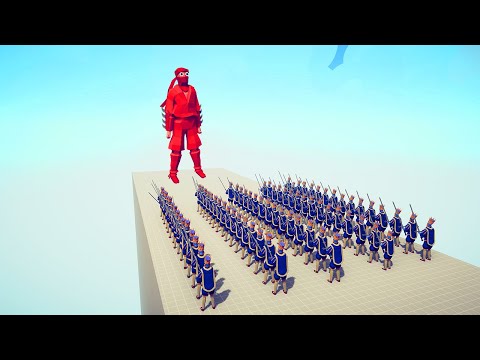 GIANT SENSEI vs MELEE UNITS Part 2 | TABS - Totally Accurate Battle Simulator