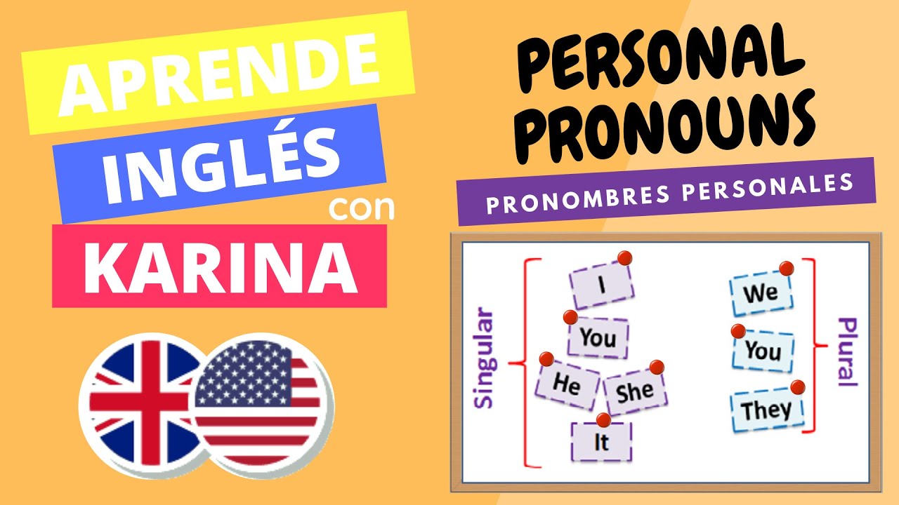 Pronombres Personales en Inglés / Personal Pronouns