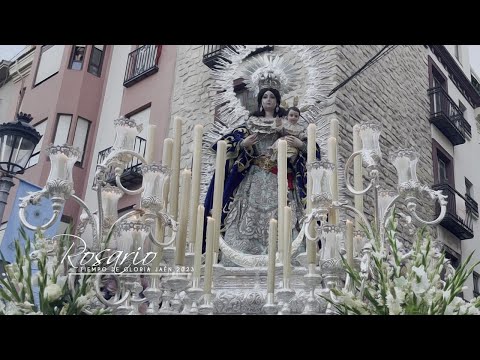 Virgen del Rosario en plaza de San Ildefonso - Jaén 2023