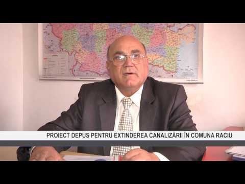Proiect depus pentru extinderea canalizarii in comuna Raciu - www.columnatv.ro